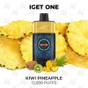 iget one 12000 puffs kiwi pineapple
