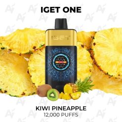 iget one 12000 puffs kiwi pineapple
