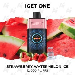 iget one 12000 puffs strawberry watermelon ice