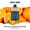iget one 12000 puffs tropical orange monster