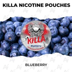 killa nicotine pouches blueberry