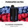 punkapes ultra 6000 puffs blueberry raspberry