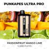 punkapes ultra pro 12000 puffs passionfruit mango lime