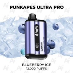 Punkapes ultra pro 12000 puffs blueberry ice