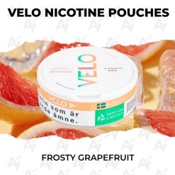 velo nicotine pouches frosty grapefruit