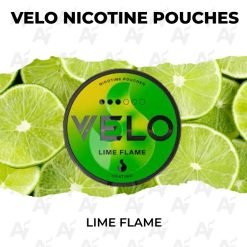 velo nicotine pouches lime flame