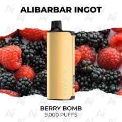 Alibarbar ingot 9000 puffs berry bomb