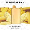 Alibarbar rich 8000 puffs banana buzz
