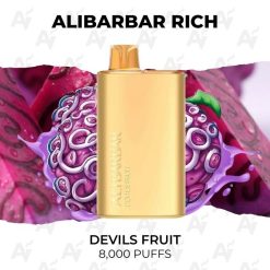 Alibarbar rich 8000 puffs devils fruit