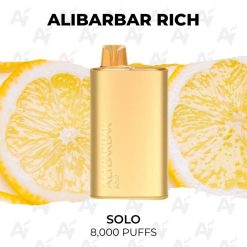 Alibarbar rich 8000 puffs solo