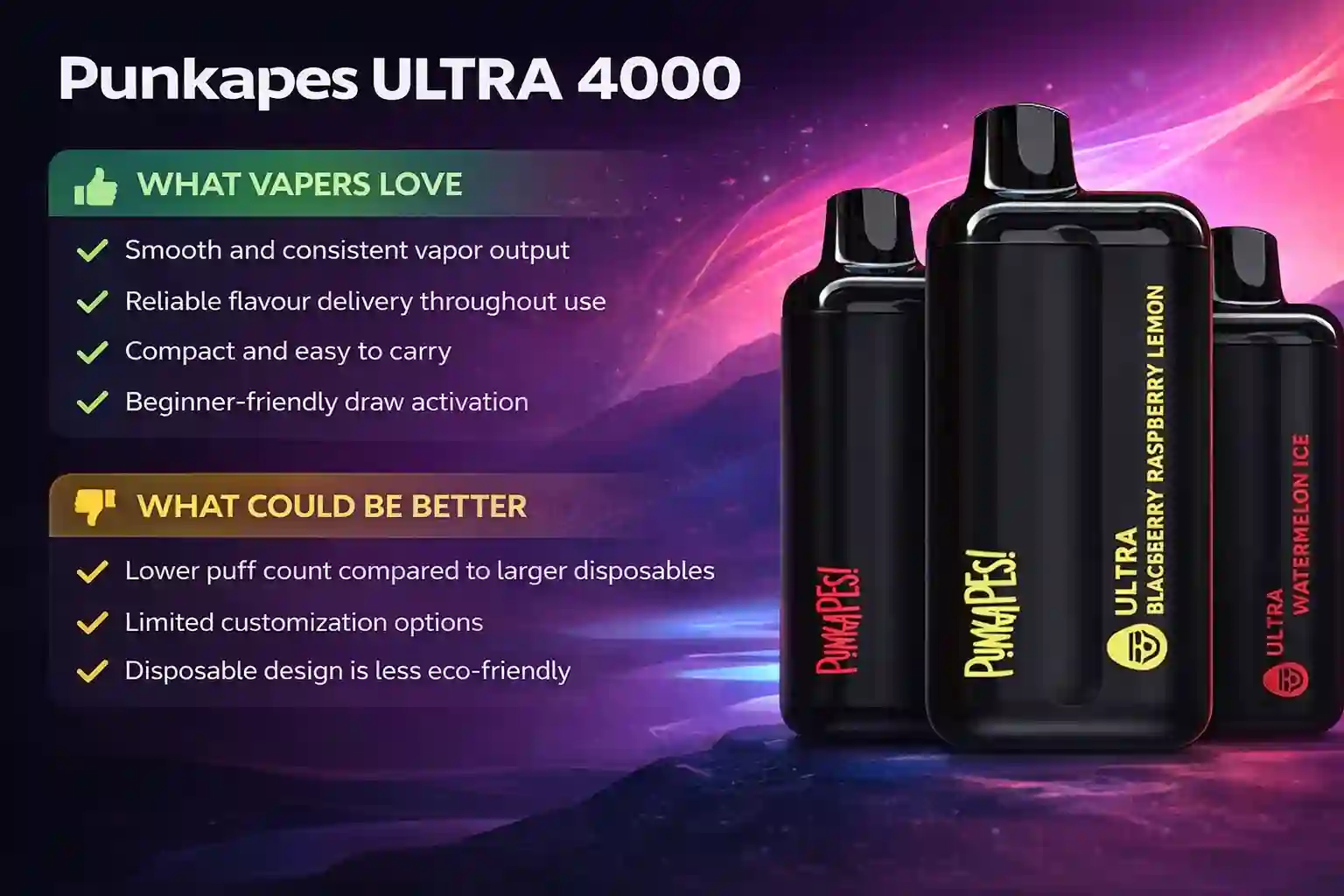 All About The Punkapes Ultra 4000