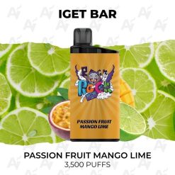 Iget bar 35000 passion fruit mango lime