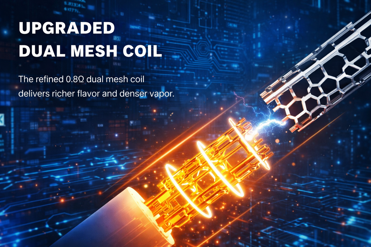 Kuz lux 9000 mesh coil