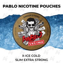 Pablo nicotine x ice cold slim extra strong