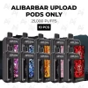 10pcs alibarbar upload pods only 25000 puffs