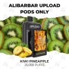 Alibarbar upload pods only 25000 puffs kiwi pineapple