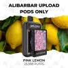 Alibarbar upload pods only 25000 puffs pink lemon