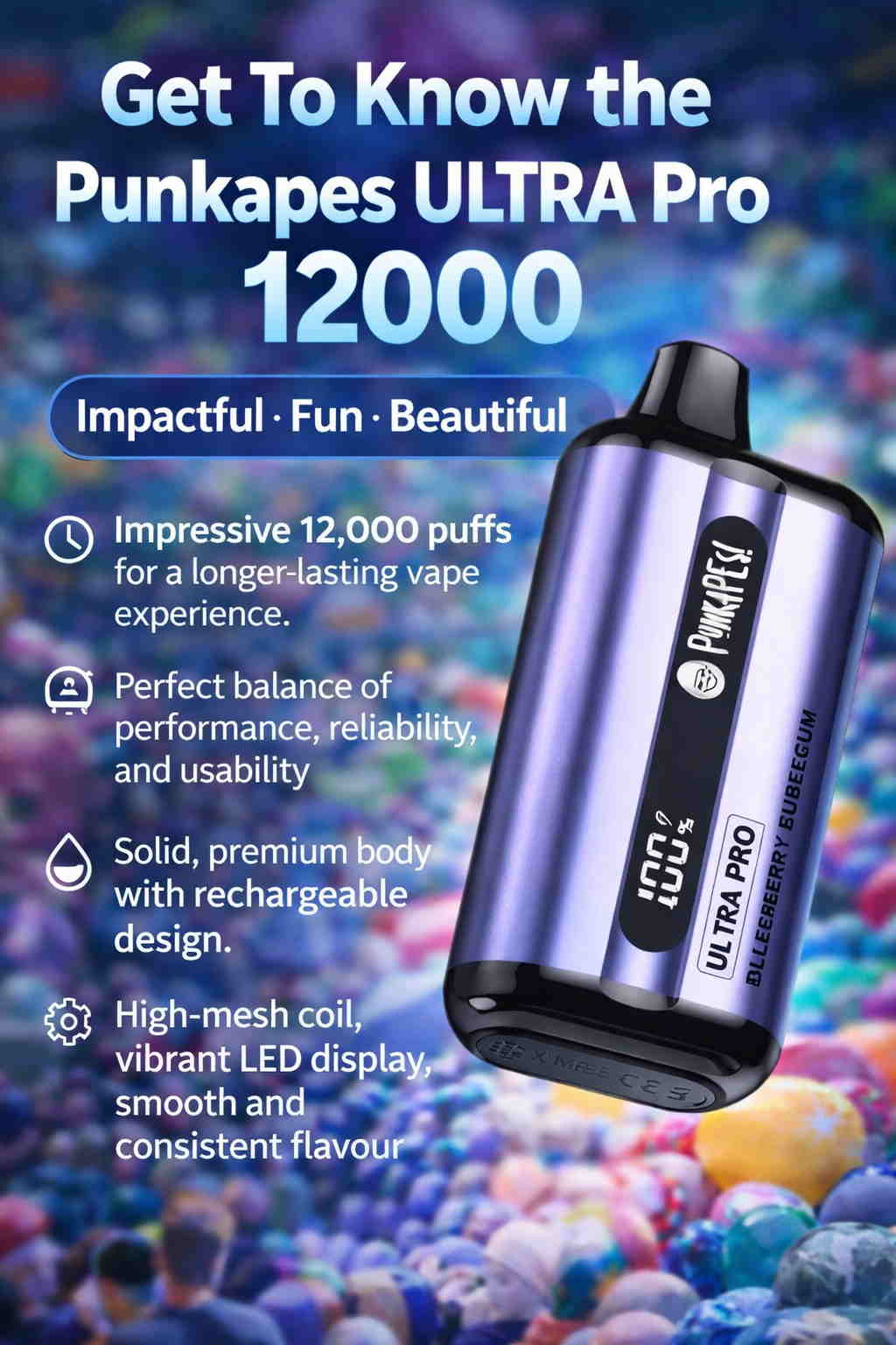 Get To Know The Punkapes Ultra Pro 12000 Puffs