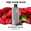 Hqd cuvie slick 6000 raspberry grape