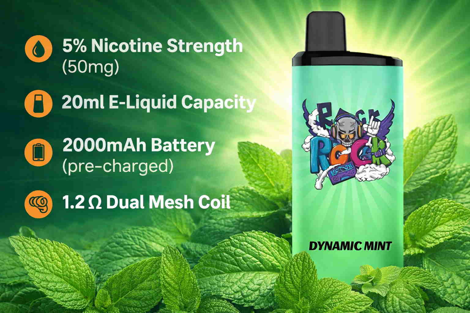 IGET Pro Vape Specifications