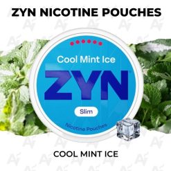 Zyn nicotine pouches cool mint ice