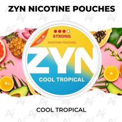 Zyn nicotine pouches cool tropical