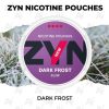 Zyn nicotine pouches dark frost