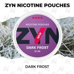 Zyn nicotine pouches dark frost