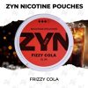 Zyn nicotine pouches frizzy cola