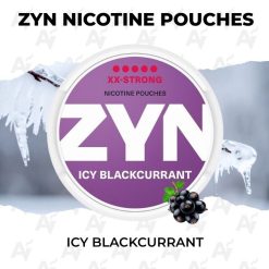 Zyn nicotine pouches icy blackcurrant