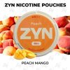 Zyn nicotine pouches peach mango