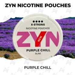 Zyn nicotine pouches purple chill