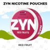 Zyn nicotine pouches red fruit