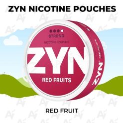Zyn nicotine pouches red fruit
