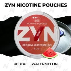 Zyn nicotine pouches redbull watermelon