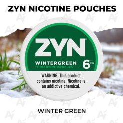 Zyn nicotine pouches winter green